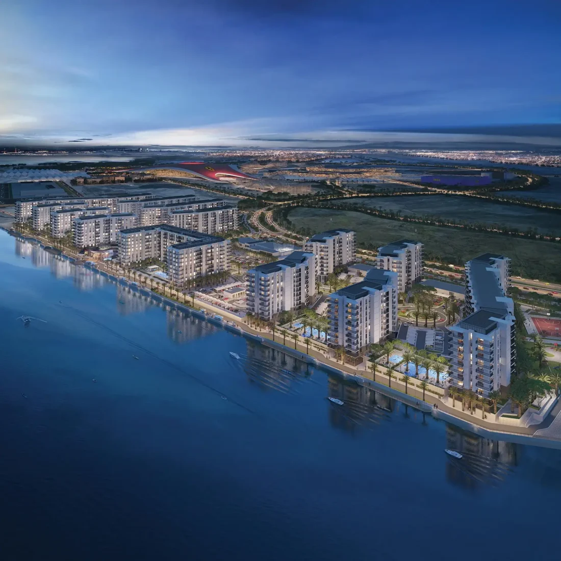 Yas Island — Island waterfront & residential setting